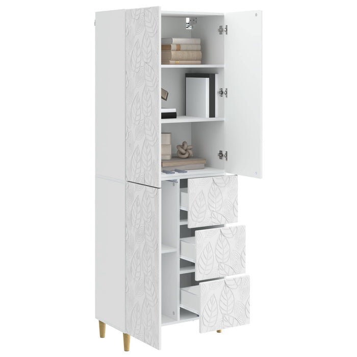 2 pcs Alb foarte lucios WALTI