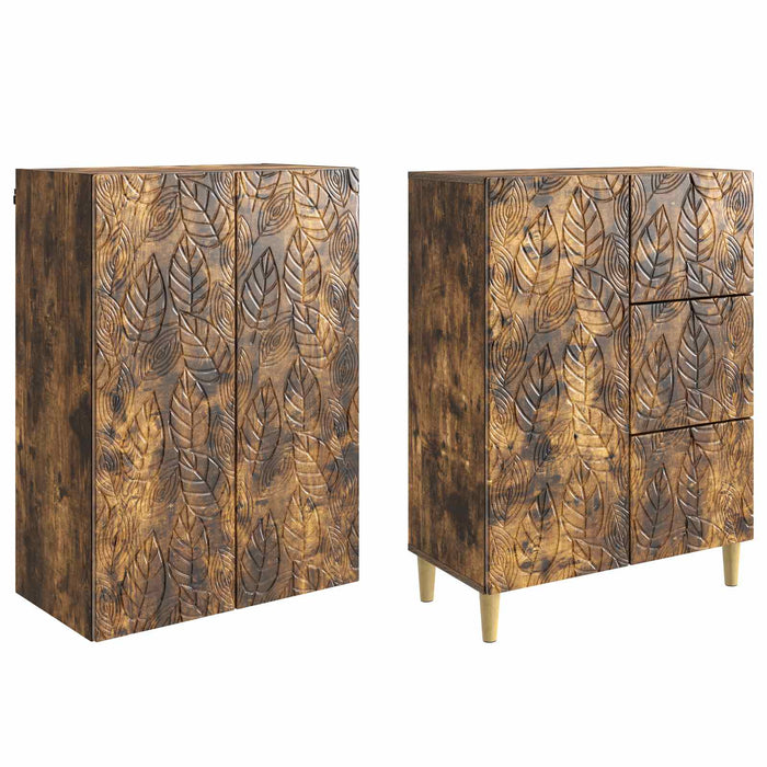 2 pcs Stejar fumuriu WALTI