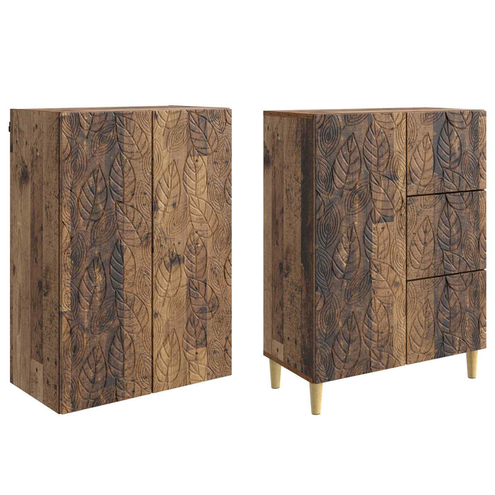 2 pcs Lemn vechi WALTI