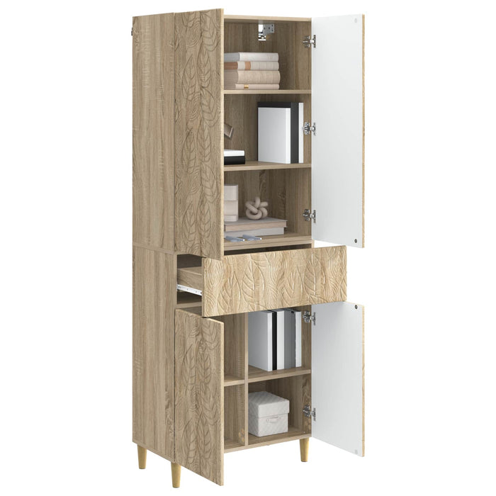Set de Dulapuri 2 pcs Lemn prelucrat WALTI