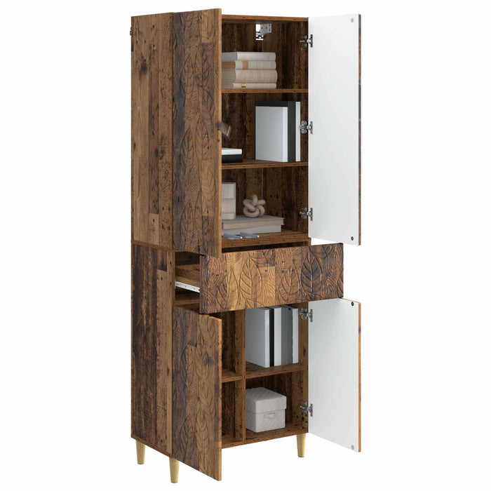 Set de Dulapuri 2 pcs Lemn vechi Lemn prelucrat - WALTI WALTI