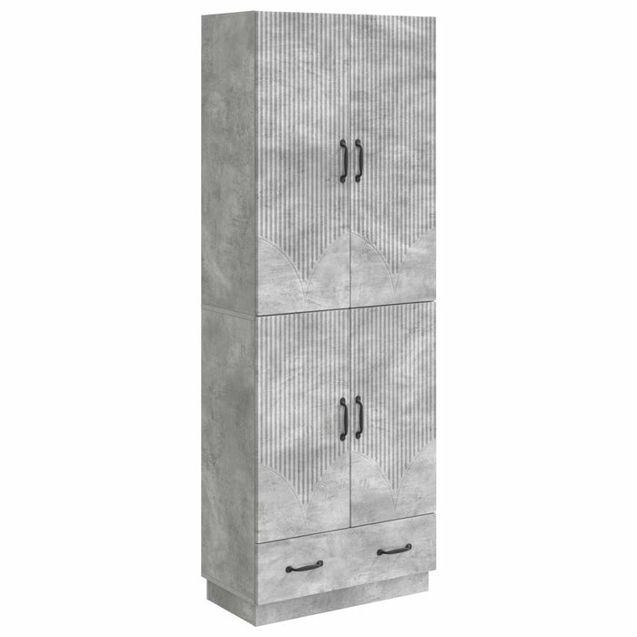 Set de Dulapuri 2 pcs Lemn prelucrat WALTI