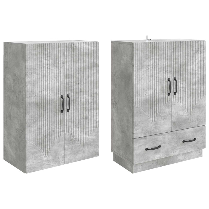 Set de Dulapuri 2 pcs Lemn prelucrat WALTI