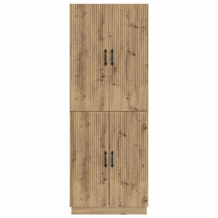 Set de Dulapuri 2 pcs Stejar Artizanal Lemn prelucrat WALTI