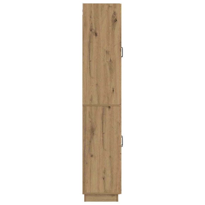 Set de Dulapuri 2 pcs Stejar Artizanal Lemn prelucrat WALTI