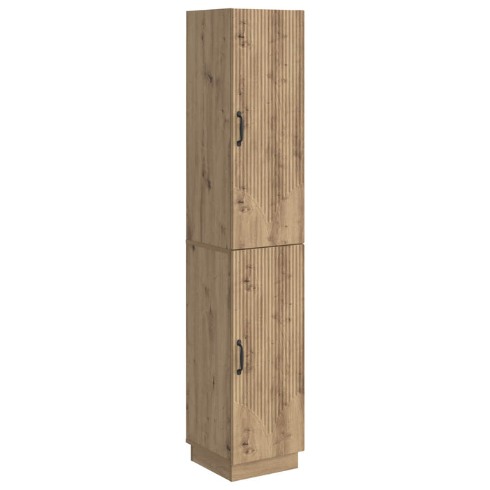 Set de Dulapuri 2 pcs Stejar Artizanal Lemn prelucrat WALTI