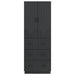 Set de Dulapuri 2 pcs Negru 66 x 34,5 x 87 cm Lemn prelucrat - WALTI WALTI