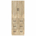 Set de Dulapuri 2 pcs Stejar Sonoma 66 x 34,5 x 87 cm - WALTI WALTI