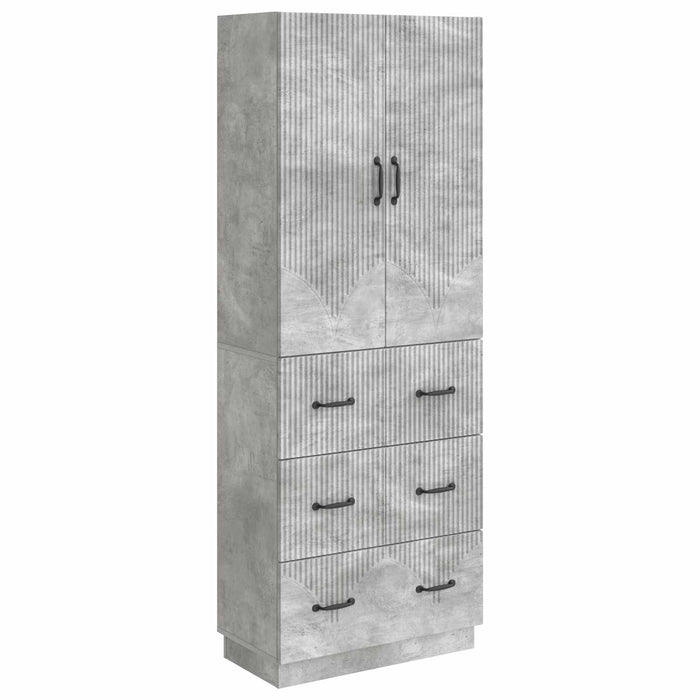 Set de Dulapuri 2 pcs Gri Beton 66 x 34,5 x 87 cm - WALTI WALTI