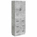 Set de Dulapuri 2 pcs Gri Beton 66 x 34,5 x 87 cm - WALTI WALTI
