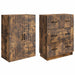 Set de Dulapuri 2 pcs Stejar fumuriu 66 x 34,5 x 87 cm - WALTI WALTI