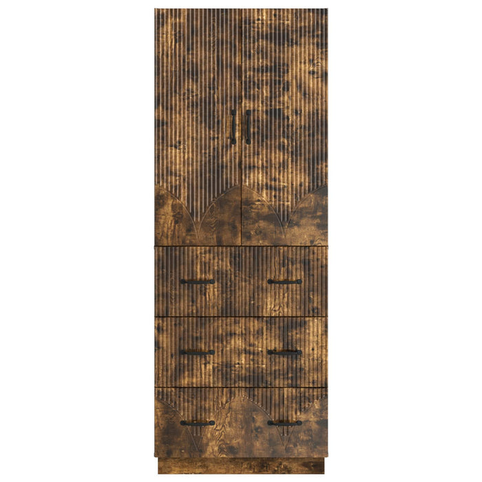 Set de Dulapuri 2 pcs Stejar fumuriu 66 x 34,5 x 87 cm - WALTI WALTI