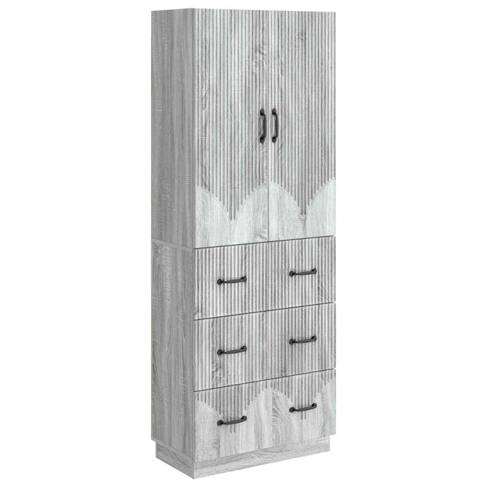 Set de Dulapuri 2 pcs Sonoma gri 66 x 34,5 x 87 cm - WALTI WALTI