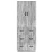 Set de Dulapuri 2 pcs Sonoma gri 66 x 34,5 x 87 cm - WALTI WALTI
