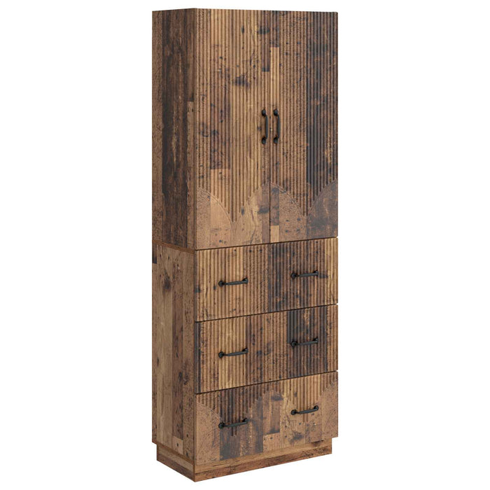 Set de Dulapuri 2 pcs Lemn vechi 66 x 34,5 x 87 cm - WALTI WALTI