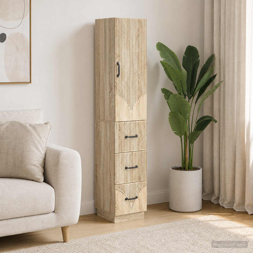 Set de Dulapuri 2 pcs Stejar Sonoma 33 x 34,5 x 87 cm - WALTI WALTI