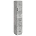 Set de Dulapuri 2 pcs Gri Beton 33 x 34,5 x 87 cm - WALTI WALTI