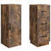 Set de Dulapuri 2 pcs Stejar fumuriu 33 x 34,5 x 87 cm - WALTI WALTI