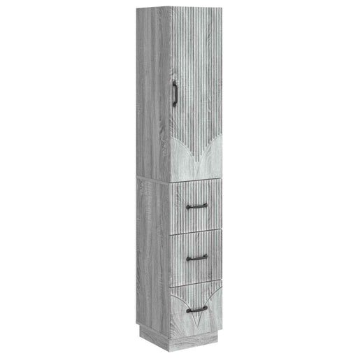 Set de Dulapuri 2 pcs Sonoma gri 33 x 34,5 x 87 cm - WALTI WALTI