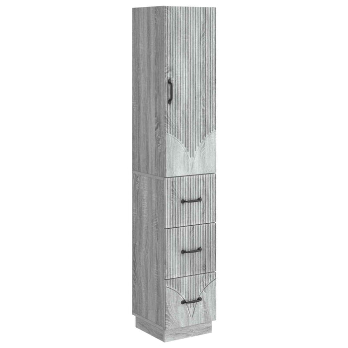 Set de Dulapuri 2 pcs Sonoma gri 33 x 34,5 x 87 cm - WALTI WALTI