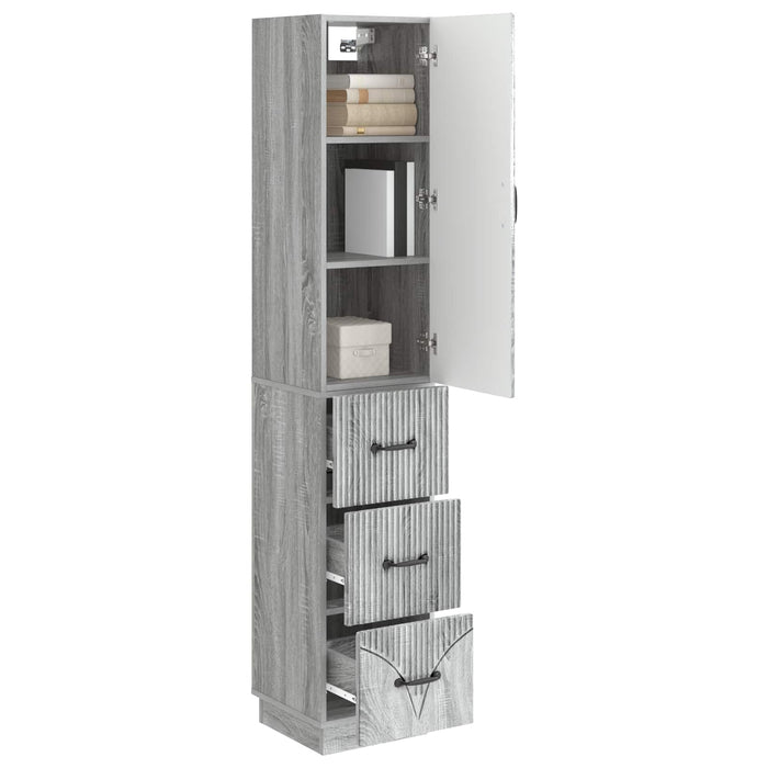 Set de Dulapuri 2 pcs Sonoma gri 33 x 34,5 x 87 cm - WALTI WALTI