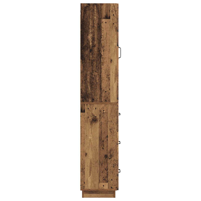 Set de Dulapuri 2 pcs Lemn vechi 33 x 34,5 x 87 cm - WALTI WALTI