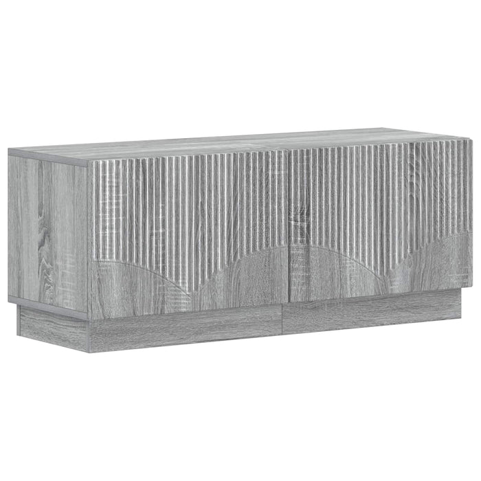 Dulap TV LED cu 5 piese Sonoma gri Lemn prelucrat WALTI