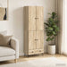 Set de Dulapuri 2 pcs Stejar Sonoma Lemn prelucrat - WALTI WALTI