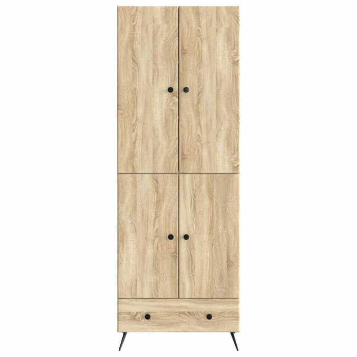 Set de Dulapuri 2 pcs Stejar Sonoma Lemn prelucrat - WALTI WALTI