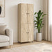 Set de Dulapuri 2 pcs Stejar Sonoma Lemn prelucrat - WALTI WALTI
