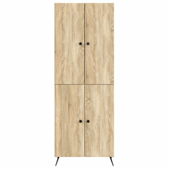 Set de Dulapuri 2 pcs Stejar Sonoma Lemn prelucrat WALTI