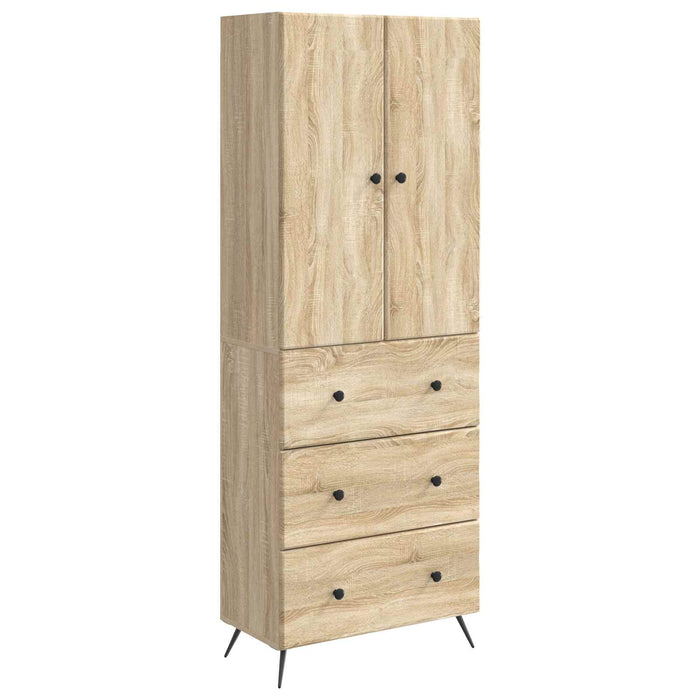 Set de Dulapuri 2 pcs Stejar Sonoma 66 x 34,5 x 90 cm - WALTI WALTI