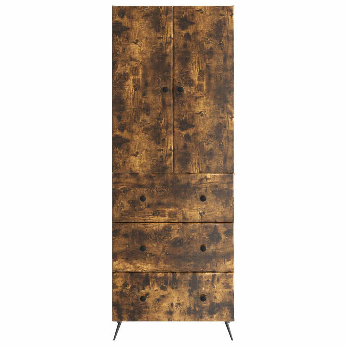 Set de Dulapuri 2 pcs Stejar fumuriu 66 x 34,5 x 90 cm - WALTI WALTI