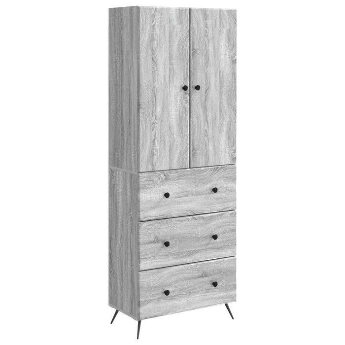 Set de Dulapuri 2 pcs Sonoma gri 66 x 34,5 x 90 cm - WALTI WALTI