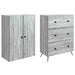 Set de Dulapuri 2 pcs Sonoma gri 66 x 34,5 x 90 cm - WALTI WALTI