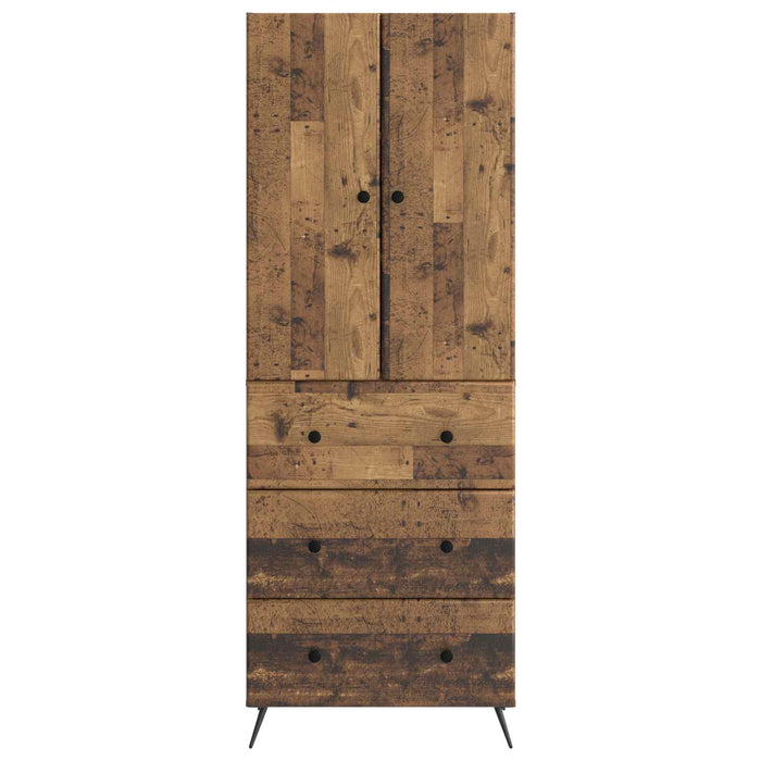 Set de Dulapuri 2 pcs Lemn vechi 66 x 34,5 x 90 cm - WALTI WALTI