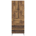 Set de Dulapuri 2 pcs Lemn vechi 66 x 34,5 x 90 cm - WALTI WALTI