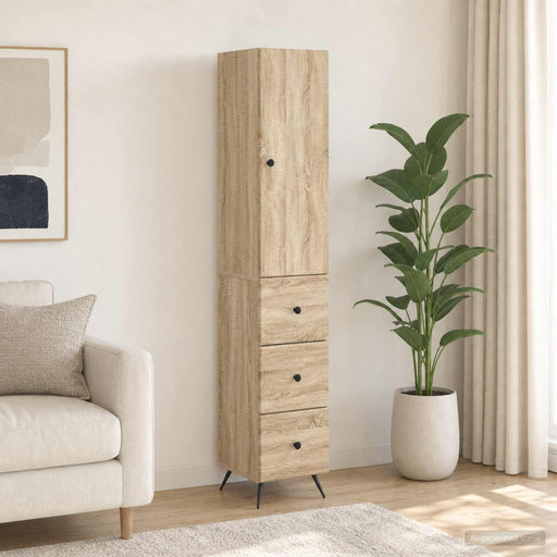 Set de Dulapuri 2 pcs Stejar Sonoma 34,5 x 34,5 x 90 cm - WALTI WALTI