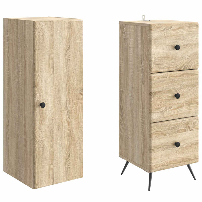 Set de Dulapuri 2 pcs Stejar Sonoma 34,5 x 34,5 x 90 cm - WALTI WALTI