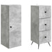 Set de Dulapuri 2 pcs Gri Beton 34,5 x 34,5 x 90 cm - WALTI WALTI