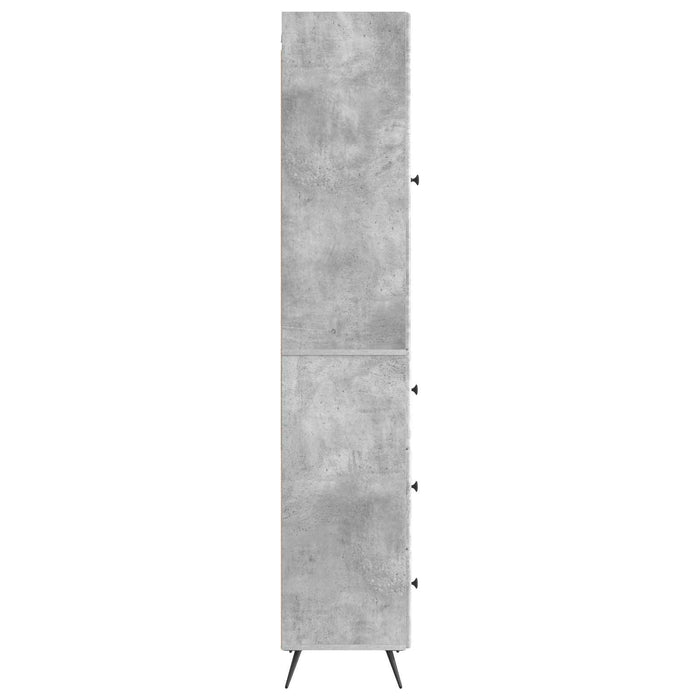 Set de Dulapuri 2 pcs Gri Beton 34,5 x 34,5 x 90 cm - WALTI WALTI
