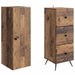 Set de Dulapuri 2 pcs Lemn vechi 34,5 x 34,5 x 90 cm - WALTI WALTI