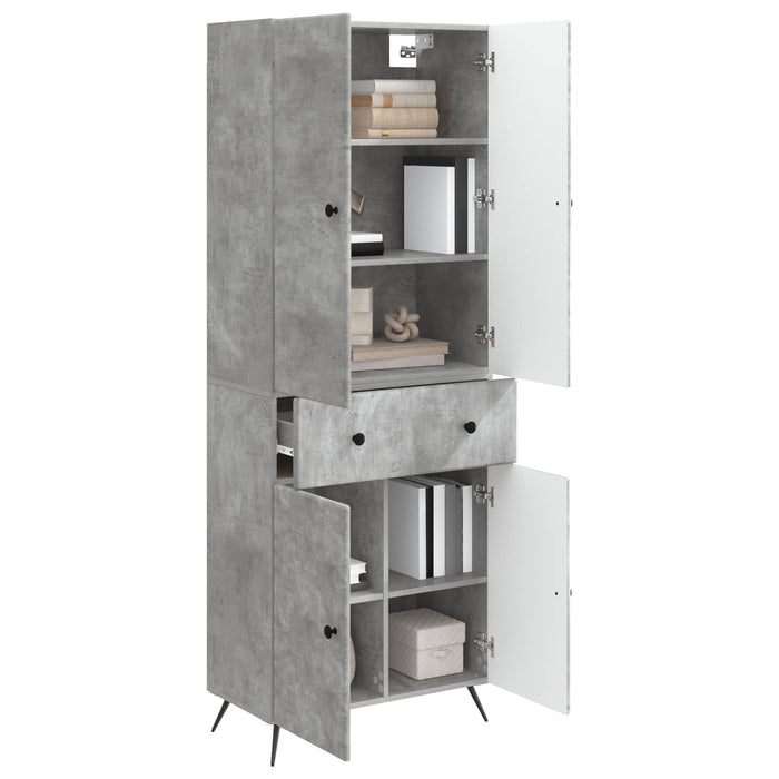 2 pcs Gri Beton WALTI