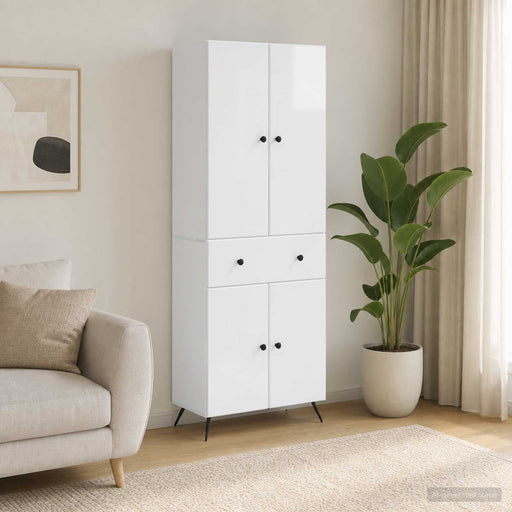2 pcs Alb foarte lucios - WALTI WALTI
