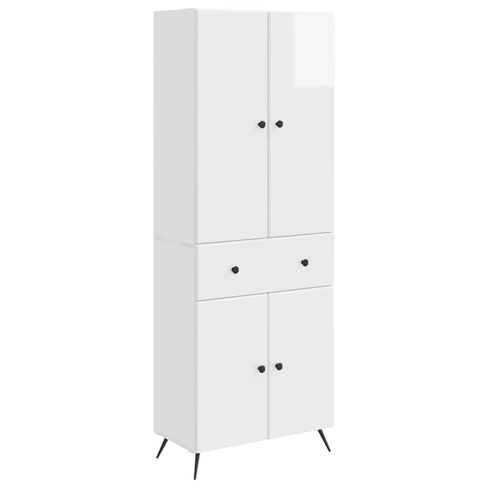 2 pcs Alb foarte lucios WALTI