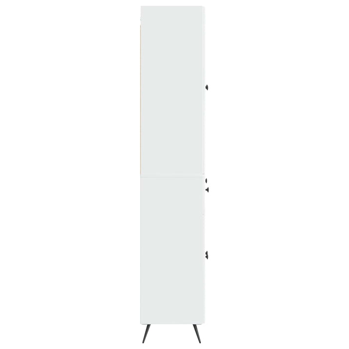 2 pcs Alb foarte lucios WALTI
