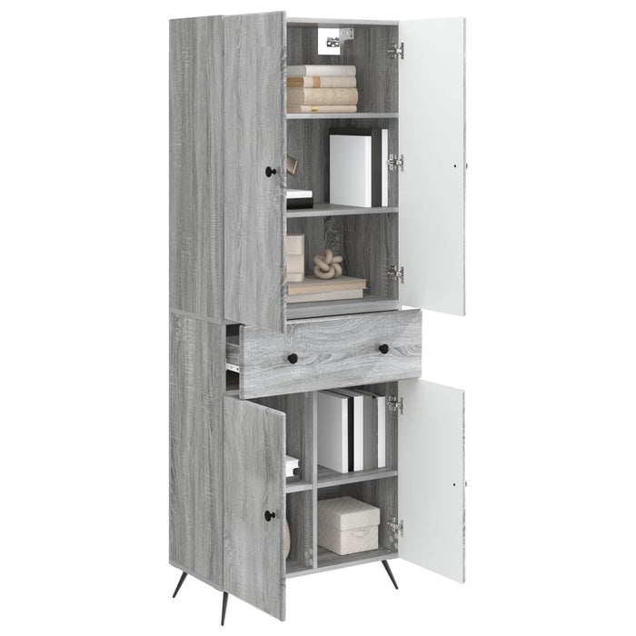2 pcs Sonoma gri WALTI