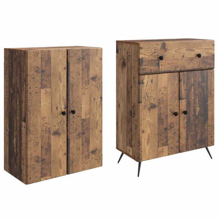 2 pcs Lemn vechi WALTI