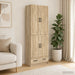 Set de Dulapuri 2 pcs Stejar Sonoma Lemn prelucrat - WALTI WALTI