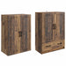 Set de Dulapuri 2 pcs Lemn vechi Lemn prelucrat - WALTI WALTI